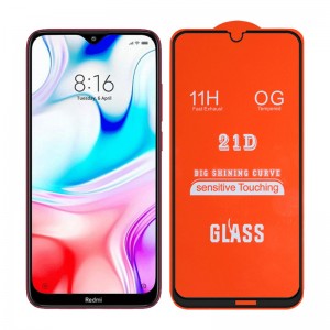 محافظ صفحه نمایش Xioami Redmi 8A مدل 21D Full Glass