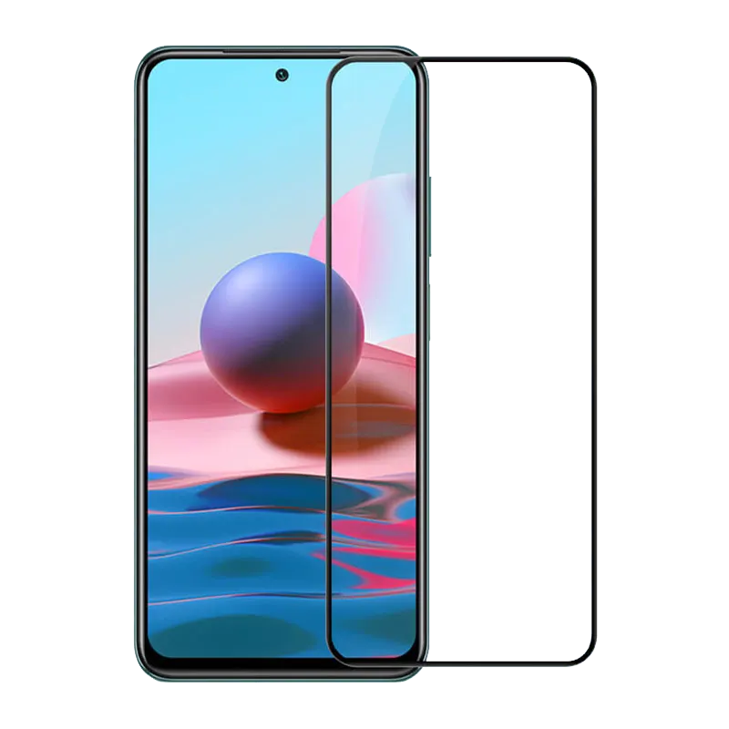 محافظ صفحه نمایش شیائومی Redmi note 10 Pro و Redmi Note 10 Pro Max مدل Full Glue