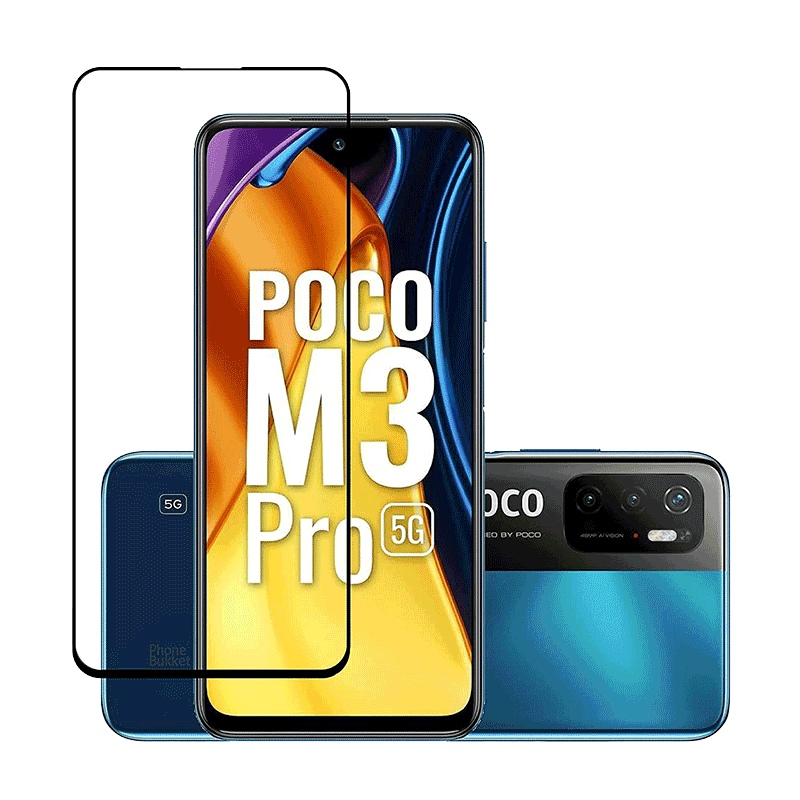 محافظ صفحه نمایش شیائومی Poco M3 Pro 5G مدل Full Glue