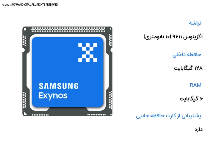 مشخصات گوشی M21 2021 سامسونگ