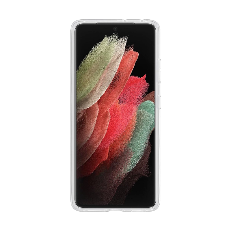 کاور شفاف پایه&zwnj;دار مدل Clear Standing مناسب سامسونگ گلکسی اس 21 اولترا 5G