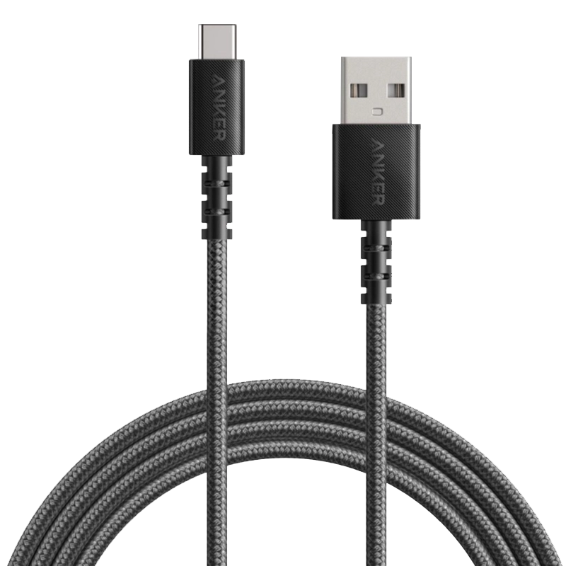 کابل فست شارژ USB-C به USB-A انکر مدل A8023 طول 180 سانتی&zwnj;&zwnj;متر