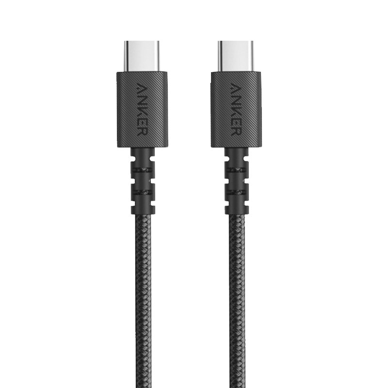 کابل فست شارژ USB-C به USB-C انکر مدل A8033 طول 180 سانتی&zwnj;&zwnj;متر