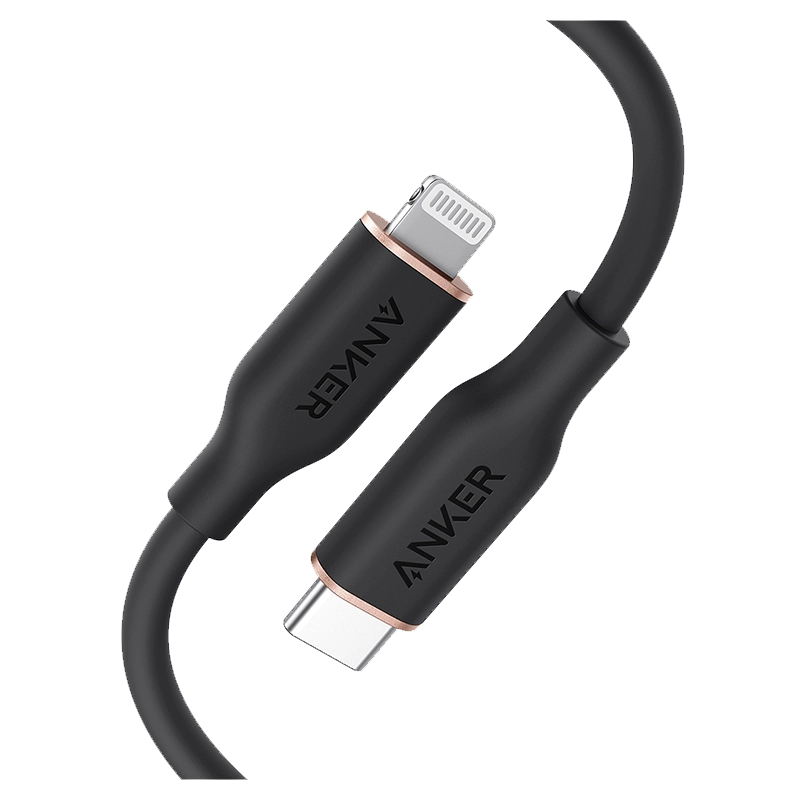 کابل USB-C به لایتنینگ انکر مدل A8662 طول 90 سانتی&zwnj;&zwnj;متر