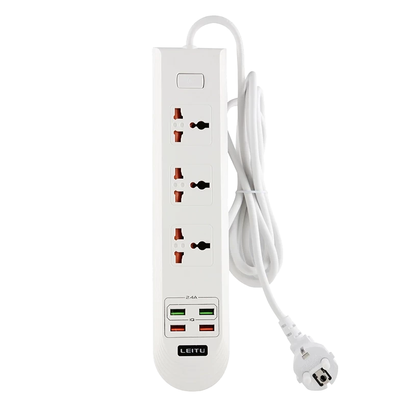 چند راهی برق USB دار لیتو مدل 