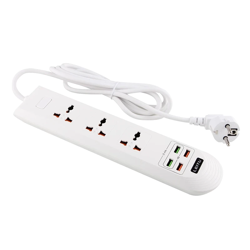 چند راهی برق USB دار لیتو مدل 