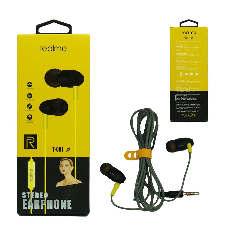 هندزفری REALME مدل T-001