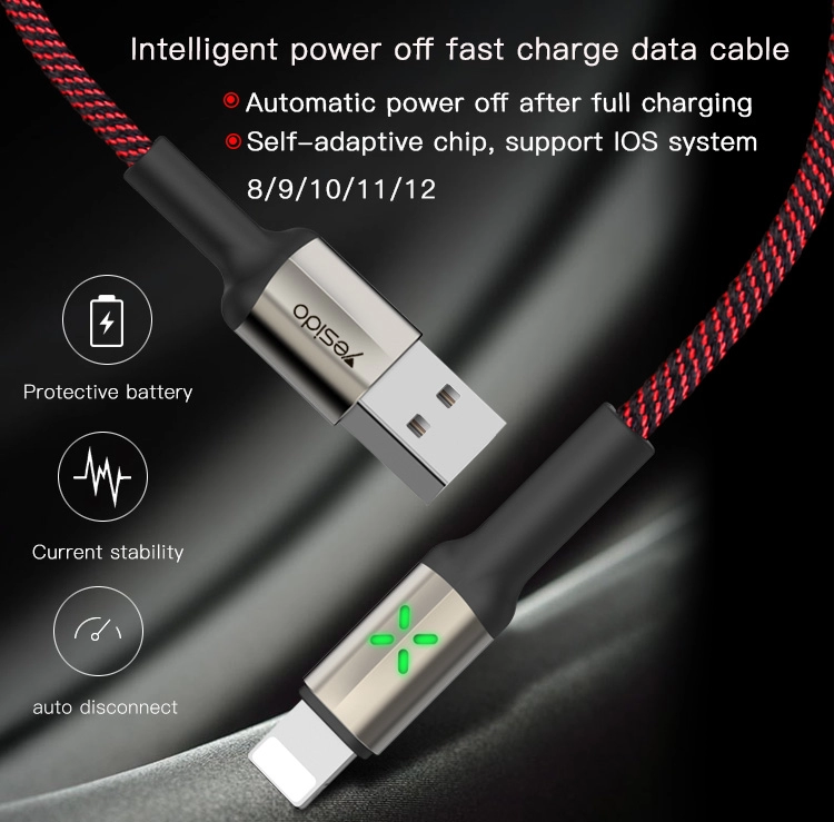کابل USB به Lightning یسیدو مدل CA27