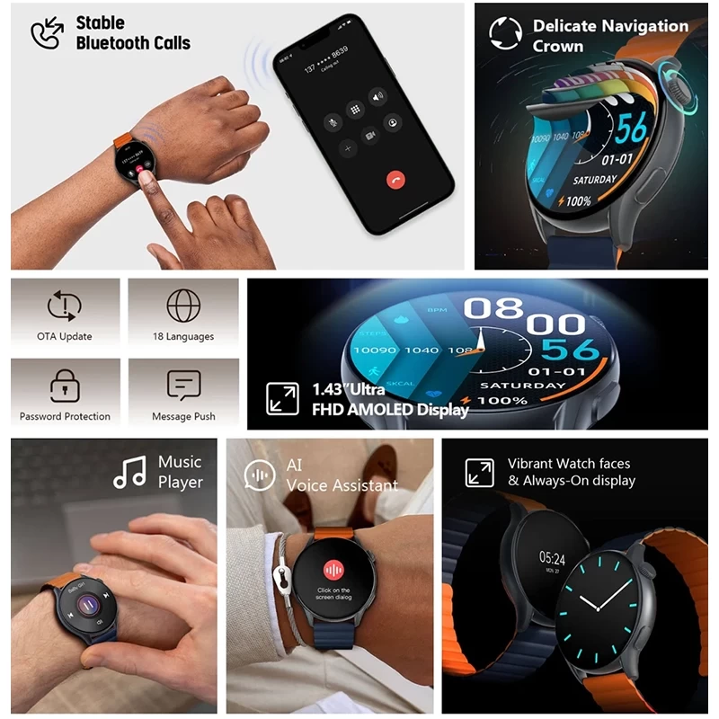 Kieslect-Calling-Watch-Kr-Pro-