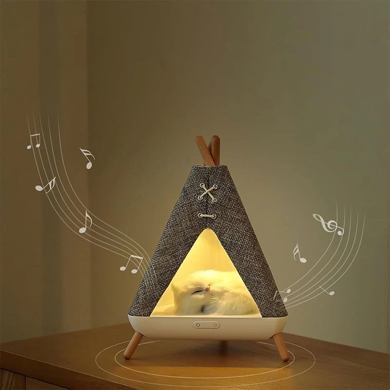Tent-Shape-Creative-Lamp-Night