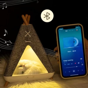 Tent-Shape-Creative-Lamp-Night