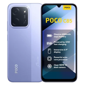 گوشی موبایل شیائومی مدل Poco C85 دو سیم کارت ظرفیت 256/8 گیگابایت
