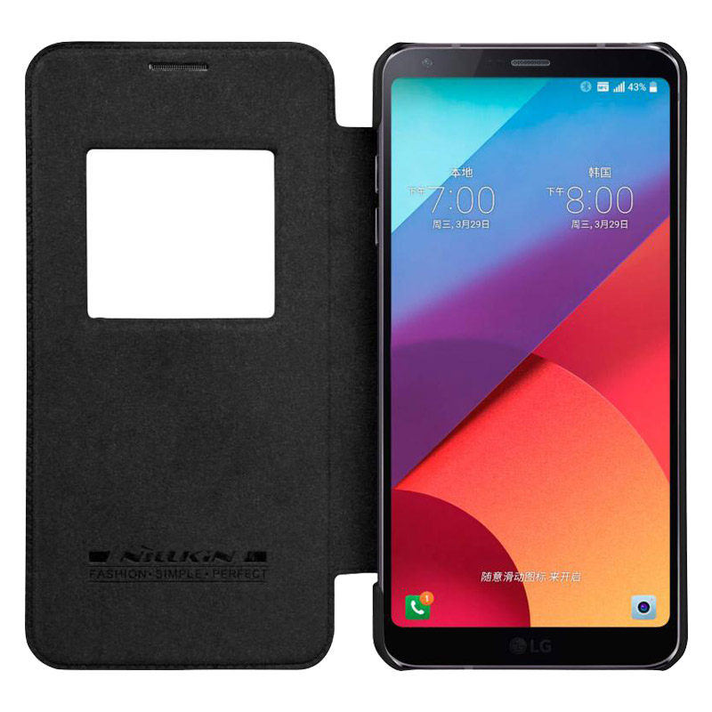 1LG G6 Nillkin Qin Leather Cas