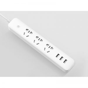 سه راهی برق USB دار وای فای شیائومی مدل KingMi Power with WiFi Strip 3 Sockets
