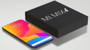 طرحی از گوشی Mi MIX 4